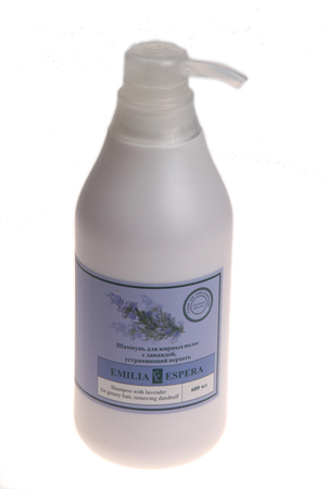 Шампунь с лавандой для жирных волос, устраняющий перхоть