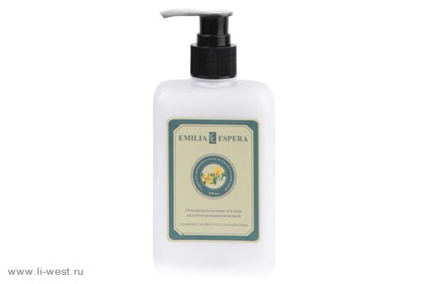 Очищающее молочко для лица, Chamomile allergy face-cleansing milk (E3030)