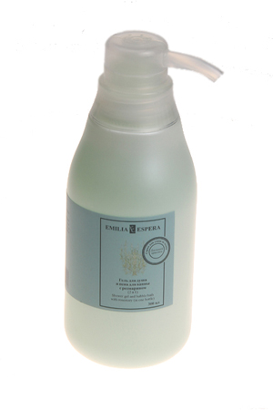 Гель для душа и пена для ванны с розовым маслом (2 в 1)